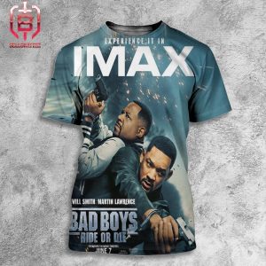 New Imax Posters For Bad Boys Ride Or Die Releasing In Theaters On June 7 All Over Print Shirt