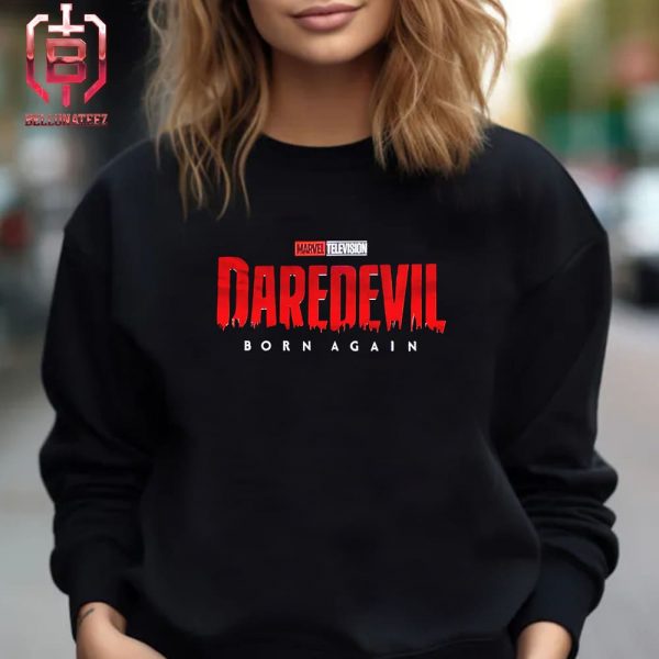 New Logo For Daredevil Born Again Releasing In March 2025 Unisex T-Shirt