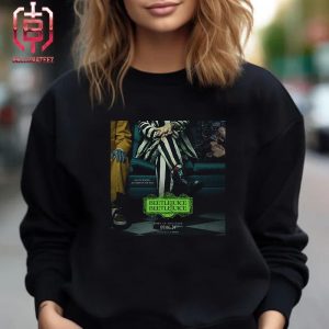 New Poster For Beetlejuice Beetlejuice Only In Theaters September 6th 2024 Unisex T-Shirt