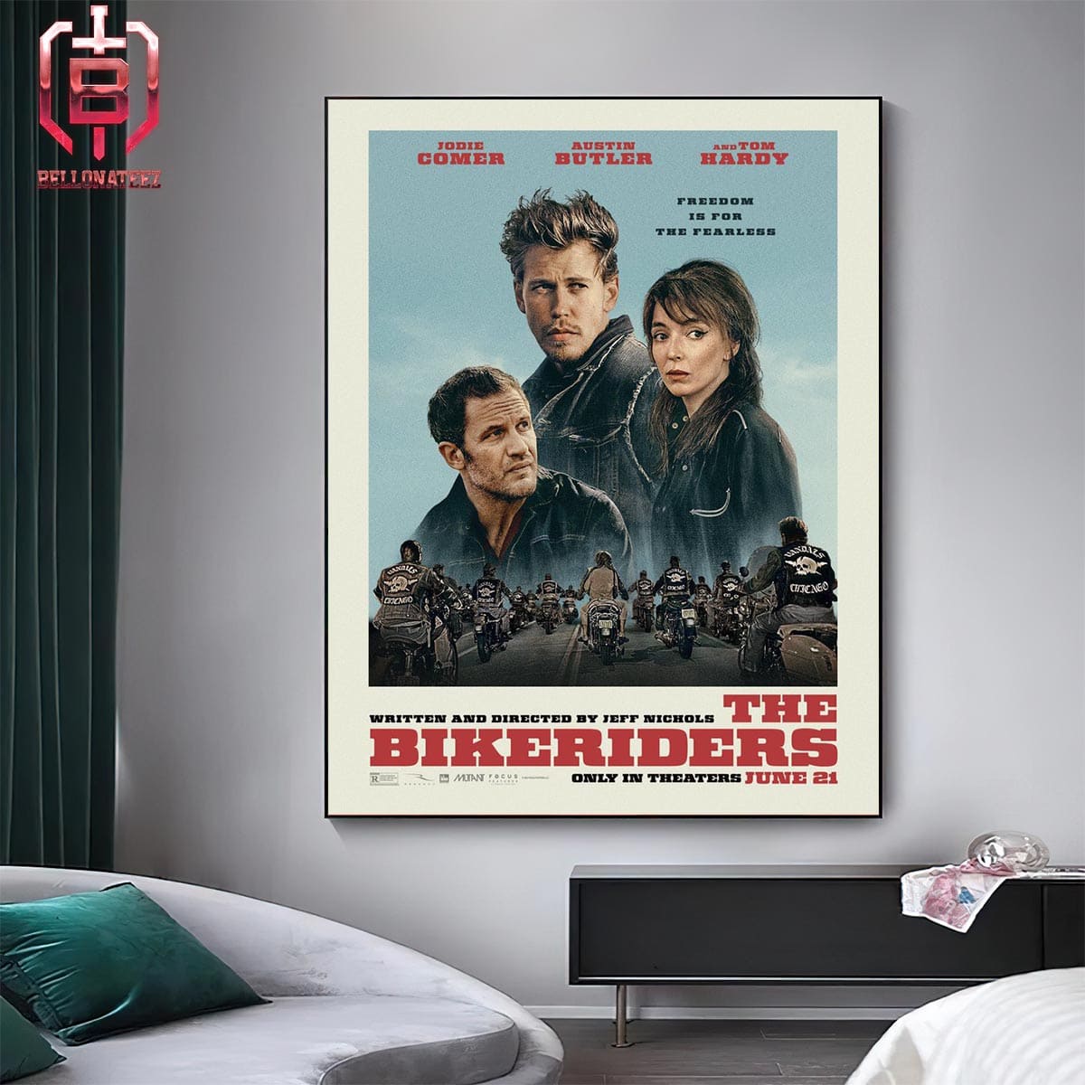 New Poster For Jeff Nichols’ ‘The Bikeriders Freedom Is For The ...