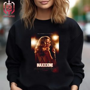 New Poster For Maxxxine Hollywood Is A Killer Has Been Unveiled In Theaters July 5th 2024 Unisex T-Shirt