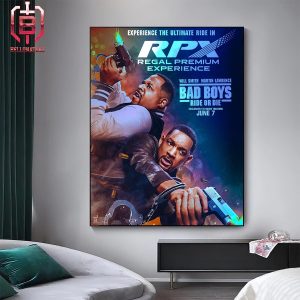 New Regal Premium Experience Posters For Bad Boys Ride Or Die Releasing In Theaters On June 7 Home Decor Poster Canvas