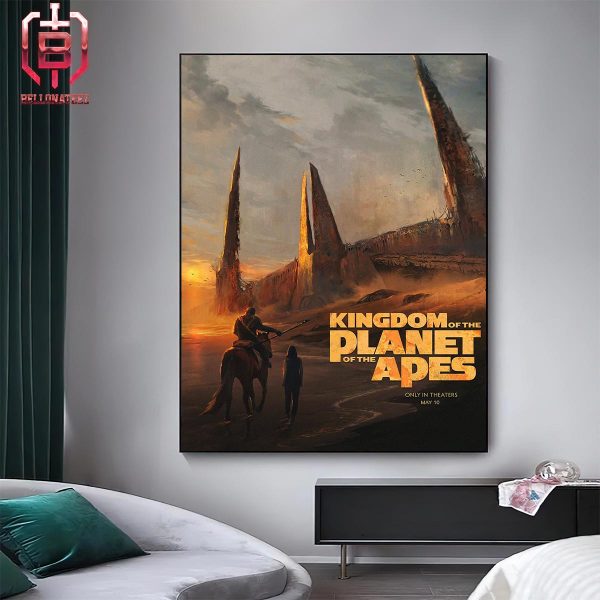 New Poster for King Of The Planet Of The Apes Only In Theaters On May 10th Home Decor Poster Canvas