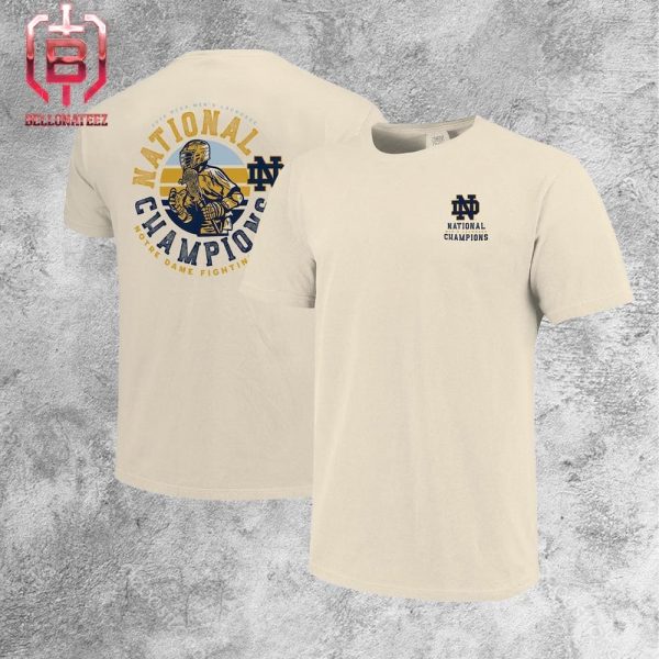 Notre Dame Fighting Irish 2024 NCAA Men’s Lacrosse National Champions Player Comfort Unisex T-Shirt