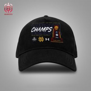 Notre Dame Fighting Irish 2024 NCAA Men’s Lacrosse National Champions Trophy Snapback Classic Hat Cap