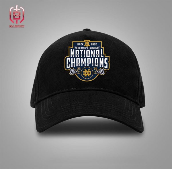 Notre Dame Fighting Irish Back-To-Back NCAA Men’s Lacrosse National Champions Snapback Classic Hat Cap