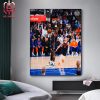 OG Anunoby Dunk Over Turner Help Knicks Lead 2-0 In Series Indiana Pacers NBA Playoffs 23-24 Home Decor Poster Canvas