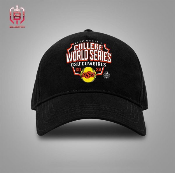 Oklahoma State Cowgirls 2024 NCAA Softball Women’s College World Series Total Runs Snapback Classic Hat Cap