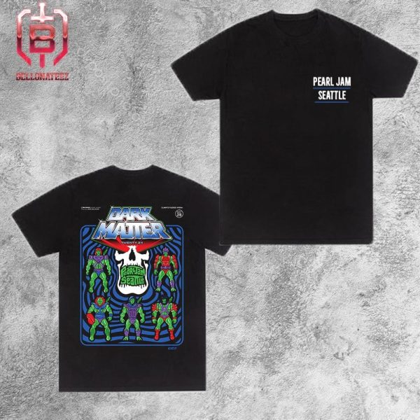 Pearl Jam Dark Matter World Tour Event Tee With Deep Sea Diver At Climate Pledge Arena On May 28th 2024 Two Sides Unisex T-Shirt