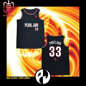 Pearl Jam Event Jersey Show With Deep Sea Diver At Moda Center In Portland Oregon On May 10th 2024 Basketball Jersey Shirt