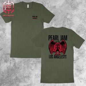 Pearl Jam Event Tee For Dark Matter World Tour Second Night At Kia Forum In Los Angeles CA On May 22 2024 Two Sides Unisex T-Shirt