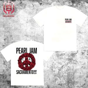 Pearl Jam Event Tee For Show With Deep Sea Diver At Golden 1 Center Sacramento CA On May 13th 2024 Merchandise Limited Two Sides Unisex T-Shirt