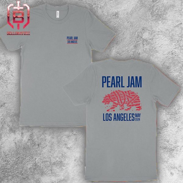 Pearl Jam Event Tee For Show With Deep Sea Diver At Kia Forum In Los Angeles On May 21st 2024 Two Sides Unisex T-Shirt