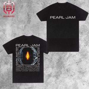 Pearl Jam World Tour 2024 DM Box Tee Merchandise Limited Two Sides Unisex T-Shirt