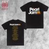 Pearl Jam World Tour 2024 Retro Tee Merchandise Limited Two Sides Unisex T-Shirt