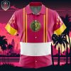 Pink Ranger Mighty Morphin Power Rangers Beach Wear Aloha Style For Men And Women Button Up Hawaiian Shirt