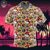 Pokeball Pokemon Beach Wear Aloha Style For Men And Women Button Up Hawaiian Shirt