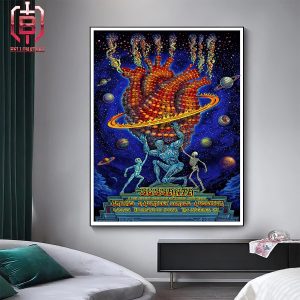Puscifer Sessanta Official Poster For Show  On April 20th 2024 At Holywood Bowl In Los Angeles California Home Decor Poster Canvas