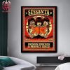 Puscifer Sessanta Official Poster For Show On May 1st 2024 At Wintrust Arena In Chicago IL Home Decor Poster Canvas