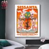 Puscifer Sessanta Official Poster On April 21st 2024 At Greek Theatre Berkeley CA Home Decor Poster Canvas