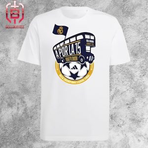Real Madrid UEFA Champions League A Por La 15 UCL Final London 24 Merchandise Limited Edtion Unisex T-Shirt