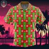 Red Ranger Ninjetti Mighty Morphin Power Rangers Beach Wear Aloha Style For Men And Women Button Up Hawaiian Shirt