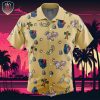 Rinnegan Naruto Shippuden Beach Wear Aloha Style For Men And Women Button Up Hawaiian Shirt