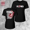 Rolling Stones Hackney Diamonds Tongues Tour 2024 Merchandise Limited Two Sides Unisex T-Shirt