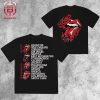 Rolling Stones Hackney Diamonds Tour’24 Multi-Tongue Merchandise Limited Unisex T-Shirt