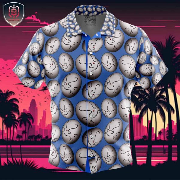 Shizues Mask That Time I got Reincarnated as a Slime Beach Wear Aloha Style For Men And Women Button Up Hawaiian Shirt