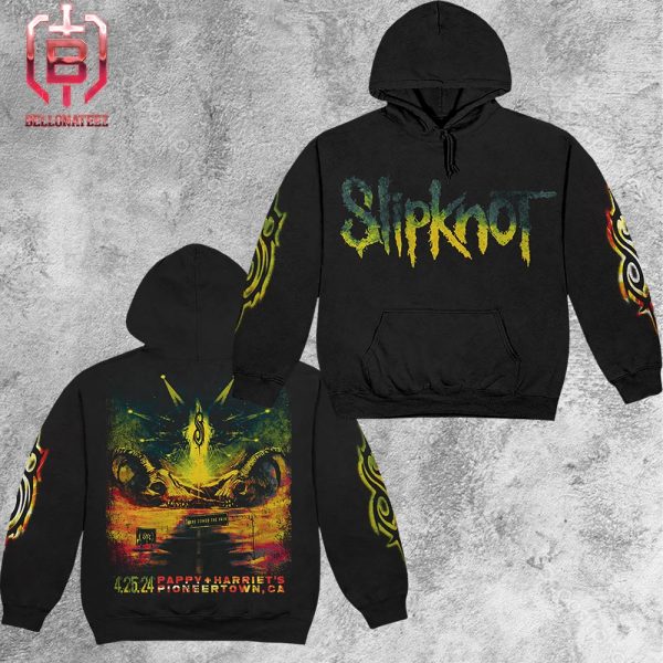 Slipknot Goat 4 25 24 Event Hoodie Show At Pappy Harriets PioneerTown CA Two Sides Unisex T-Shirt