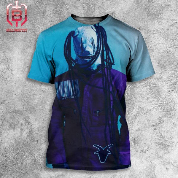 Slipknot Michael Pfaff Custom Percussion Introducing New Mask 2024 All Over Print Shirt