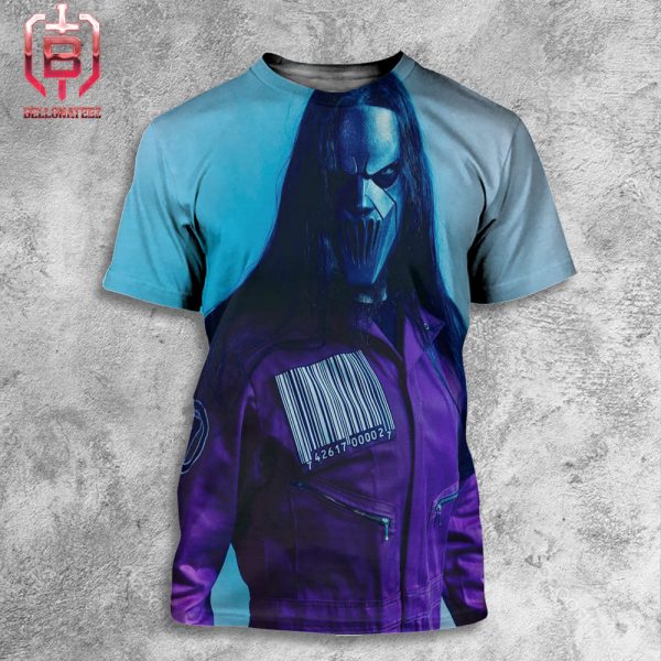 Slipknot Mick Thomson Guitars Introducing New Mask 2024 All Over Print Shirt