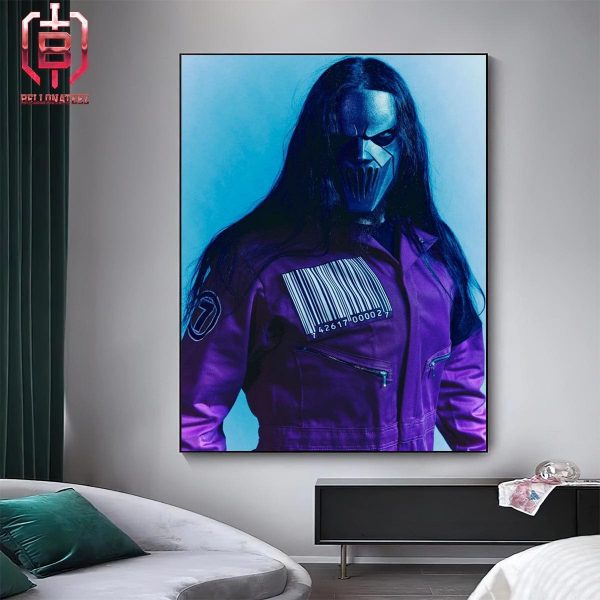 Slipknot Mick Thomson Guitars Introducing New Mask 2024 Home Decor Poster Canvas