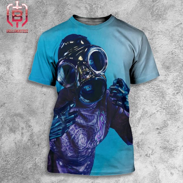 Slipknot Sid Wilson Turntables Introducing New Mask 2024 All over Print Shirt