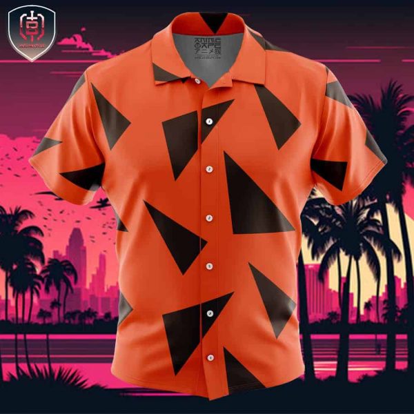 Son Goku Driving School Dragon Ball Z Beach Wear Aloha Style For Men And Women Button Up Hawaiian Shirt