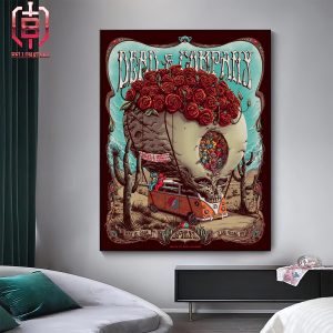 Sphere Dead And Company Poster For Show At Las Vegas NV On May 18th 2024 Home Decor Poster Canvas