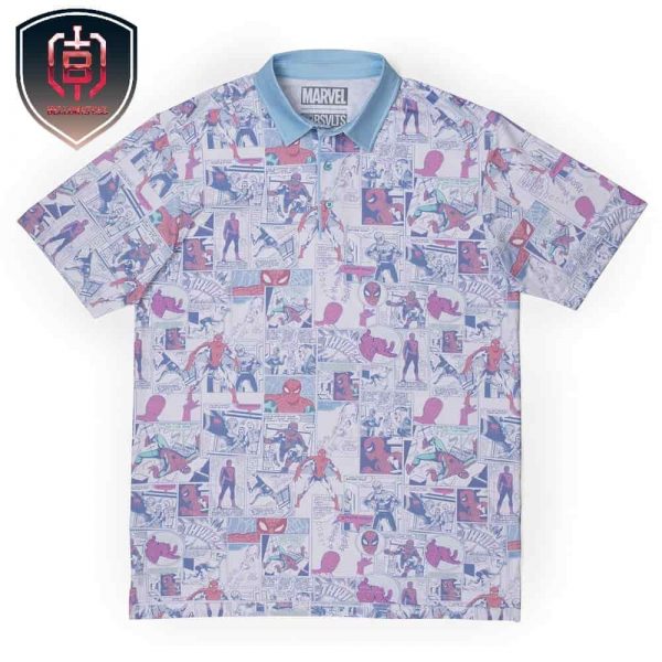 Spiderman Amazing Fantasy All Day RSVLTS Politeness For Summer Polo Shirts