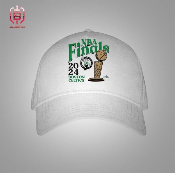 Stadium Essentials Gray Boston Celtics 2024 NBA Finals Revolution Merchandise Limited Snapback Classic Hat Cap