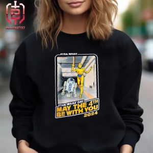 Star Wars Day May The 4th Be With You 2024 Black Merchandise Limited Unisex T-Shirt