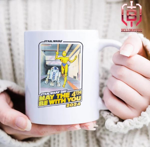 Star Wars Day May The 4th Be With You 2024 White Drink Coffee Ceramic Mug