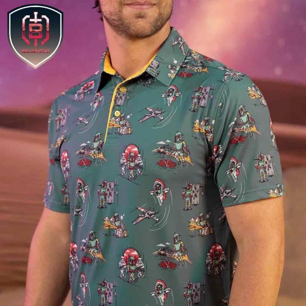 Stars Wars A Bounty A Day RSVLTS Politeness For Summer Polo Shirts