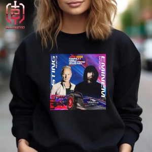 Sting And Eminem Will Headline The Germania Insurance Super Stage At The 2024 Formula 1 Pirelli United States GP On October 18-20th Unisex T-Shirt