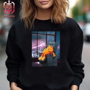 Superman-themed Of David Corenswet Poster For Garfield The Movie Unisex T-Shirt
