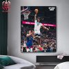 KAT Karl Anthony Towns Destroy The Pain Of Denver Nuggets Wolves Get The First Game In Series With Nuggets NBA Playoffs 2024 Home Decor Poster Canvas