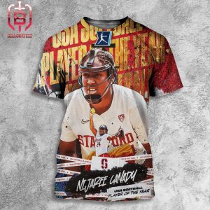 The 2024 USA Softball Player Of The Year Is Stanford Cardinal Soft Ball Pitcher Nijaree Canady All Over Print Shirt