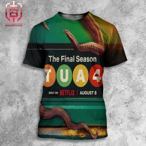 The Final Season Of Umbrella Academy Premieres On August 8 On Netflix All Over Print Shirt