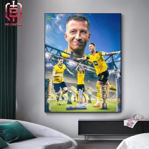 The Last Dance Marco Reus Borussia Dortmund Legend One Man Club Home Decor Poster Canvas