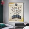 PWHL Minnesota Is The First-Ever Walter Cup Champions With PHWL Walter Cup Champions 2024 Home Decor Poster Canvas