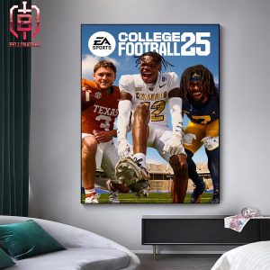 The Official EA Sports College Football 25 Covers Home Decor Poster Canvas